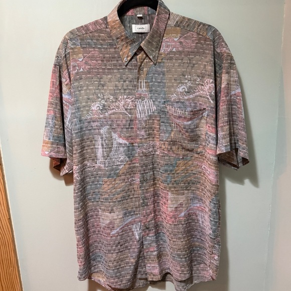 Southwestern loose fitting button down - Picture 1 of 9